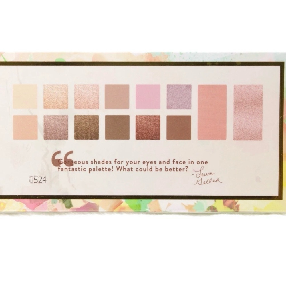 NIB Laura Geller SWEET AS SUGAR 12 Pan Eyeshadow Palette 1 Highlighter & 1 Blush - Picture 3 of 9